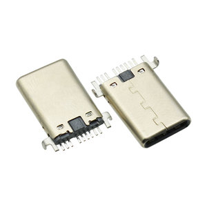 康登通用串行总线2.0 C型插座9针单排公连接器OTG电源插头，用于u盘适配器 - Product Image 1