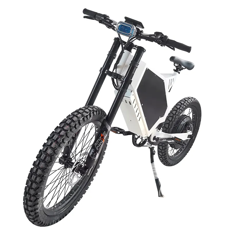 2023 Boneng 60v 72v 1000w- 8000w mountain-bike 40ah bicicleta elétrica de longo alcance abelha luz offroad motocicleta electr dirt bike