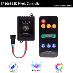 WS2812B WS2811 светодиодные пиксели светодиодные ленты контроллер DC5-24V SP105E SP107E SP108E SP110E кровь/WIFI/Музыка Смарт аппарат управления светодиодным освещением - Product Image 3