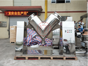 Guangzhou fabrika kuru toz mikser V tipi toz Blender, profesyonel otomatik V modeli toz Blender,V tipi mikser - Product Image 2