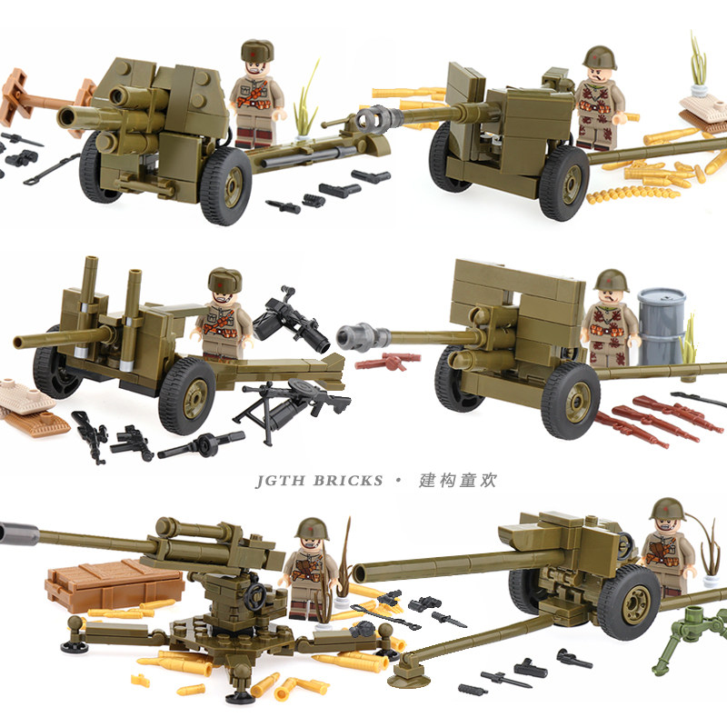 su pao six-piece full set minifigure accessories