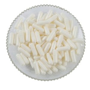 Capsula bianca vuota separata HPMC con guscio trasparente per Capsule vegetariane vegane - Product Image 1