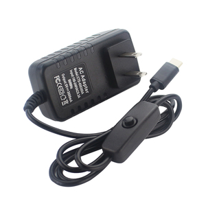 Raspberry Pi USB Type C電源アダプター5V3A ON/OFFスイッチ電源充電器EU US UK AUプラグ電源充電器forRaspberry Pi 4 B - Product Image 5