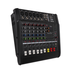 Professional <strong>6</strong> Channel <strong>Audio</strong> Sound System Big Power <strong>Audio</strong> Mixer With Power Amplifier <strong>Interface</strong> - Product Image 1