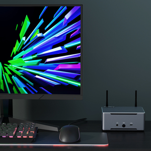 スーパーマーチスモールフォームファクターPCCompletハードウェアソフトウェアケーステレビハードドライブSSDゲームデスクトップグラフィックカード8GBゲーミングコンピューター - Product Image 5