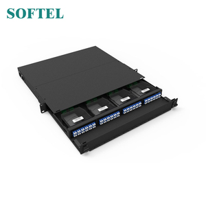 Softel Fiber Optic MPO Patch Panel for FTTH SC and FC Type <strong>Adapters</strong> and Distribution Box - Product Image 3