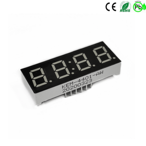 0.4 Inch FND 7 <strong>Segment</strong> Led <strong>Display</strong> 4 Digit 0.4'' Red <strong>Seven</strong> <strong>Segment</strong> <strong>Display</strong> HOUKEM-4041-BSR - Product Image 4