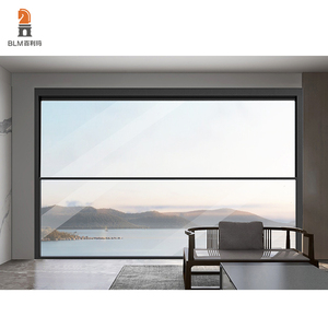 BLM Balcony Oversized View Smart <strong>Window</strong> Vertical With Screen Aluminum Glass Rain Sensor Lifting <strong>Windows</strong> Custom Aluminium <strong>windows</strong> - Product Image 5