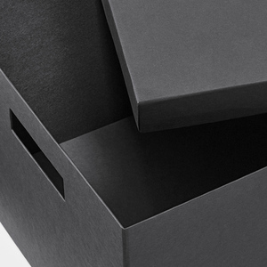 Caja de cartón con logotipo impreso personalizado, caja de almacenamiento plegable de cartón corrugado reciclable - Product Image 6