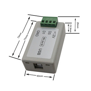 Wiegand26/34/37/48/66 wiegand poco formato USB pruebas convertidor wiegand Formato de - Product Image 6