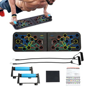 Harbour 6 in 1 Pushup Board折りたたみ式ABSプッシュアップバー自動時間カウントワークアウト装置付き