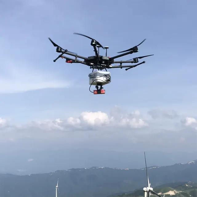 UAV Aviation Fluxgate Magnétomètre Drone Utilisé Magnétomètre Capteur Fluxgate Magnetic Sensor Geophysical Survey Equipment Detector