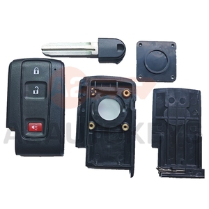 A2AUTOKEYS For TOYOTA Prius 2004-2009 Corolla Verso Camry 312/315 MHZ 3ボタン4D80ビットチップカーリモートスマートオートキー - Product Image 4