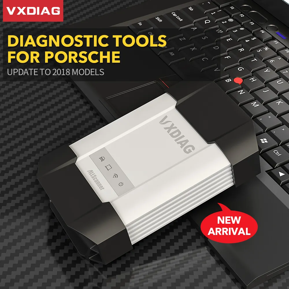 VXDIAG-herramienta de diagnóstico profesional para Porsche V37.900, PI-WIS III, vcx-doip, OBD2, escáner con t440p, ordenador portátil, compatible con programación