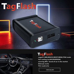 オンラインTagFlash ECUプログラマー99% カートラックバイクOBDベンチブーツBDMJTAGモード読み取りTCUチップチューニングツール無料ドングル - Product Image 2