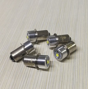 Cheap Price 1W P13.5s LED Flashlight Torch Bulb Aluminum Body Free 3V 4.5V 6V 7V <strong>9V</strong> 12V 15V Episterchips Led <strong>Light</strong>