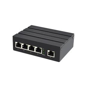 Conmutador de red Ethernet industrial de 5 puertos no gestionado con enlace ascendente 10/100Base-TX para soluciones de infraestructura IIoT - Product Image 2