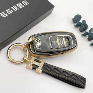 Fashionable Wholesale Customized Soft Tpu Car <strong>Key</strong> Shell case Suitable for <strong>audi</strong> A6L/A5/A7/A8/<strong>S5</strong>/S7 Series Car <strong>Key</strong> - Product Image 3