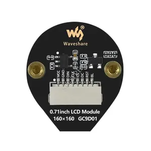 0,71 Zoll runder LCD-Bildschirm 160*160Pixel Elektronischer AUGEN 4-zeiliger SPI GC9D01 Für Arduino Raspberry Pi ESP32 Pico STM32 - Product Image 3