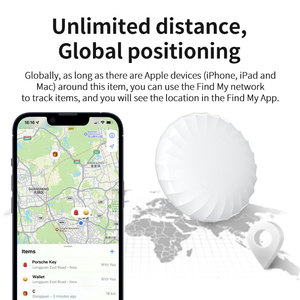 <strong>Apple</strong> MFi Certified Smart Itag Air Tag Tracker GPS Anti-lost Locator Finder for Pets Compatible iPhone15 iOS 'Find My Device' - Product Image 2