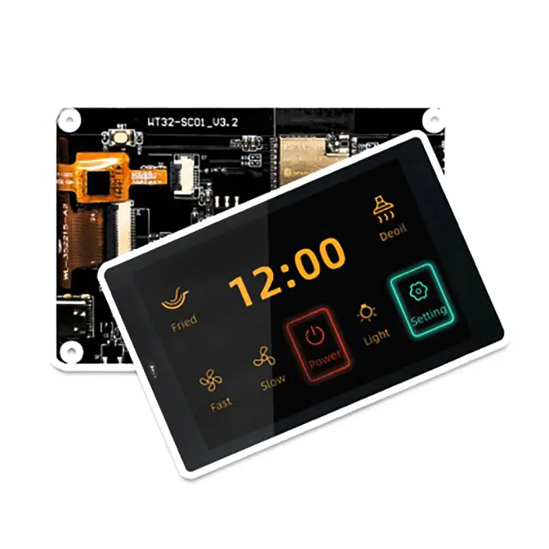 WT32-SC01(16MB) geliştirme kurulu 3.5 inç LCD hmi ekran 3.5 "inç dokunmatik ekran monitör dokunmatik 3.5 LCD Panel toptan için