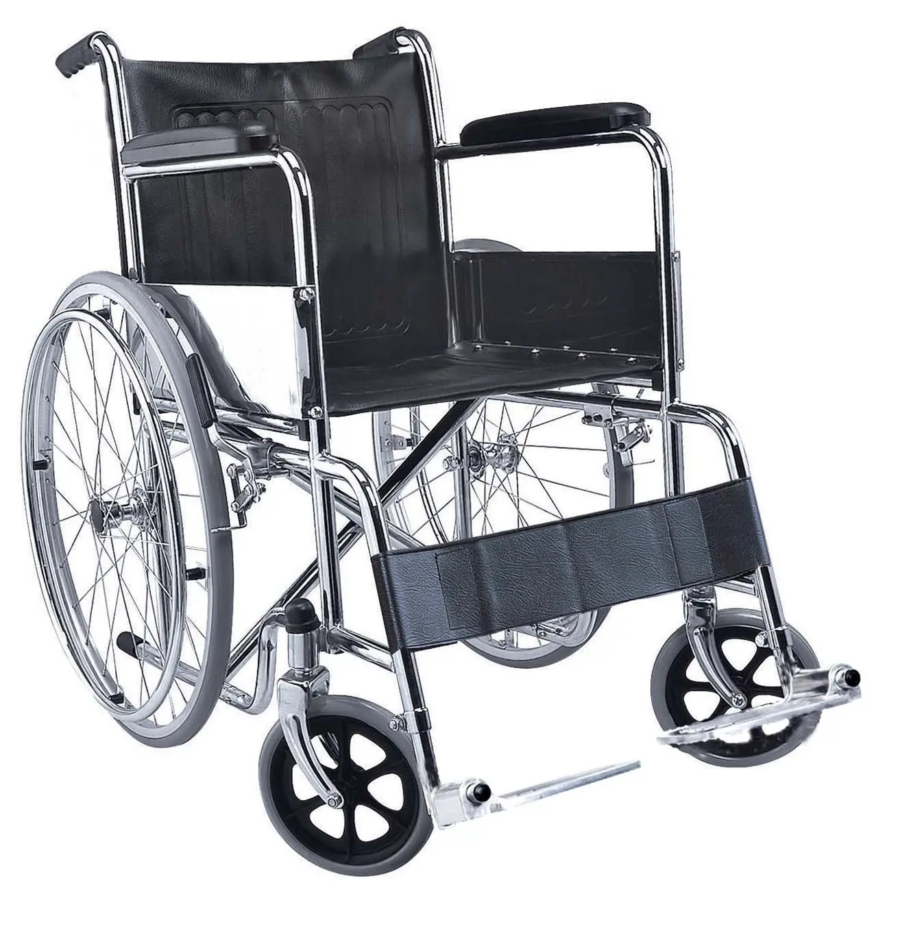 Высококачественное складное стальное колесо KJT601 для инвалидов