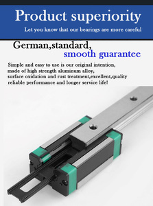 Good Quality <strong>CNC</strong> Router <strong>Machine</strong> Part HG Series Linear <strong>Block</strong> HGW45CA Linear Motion <strong>Guide</strong> <strong>Rail</strong> HGR 45 1000mm 2000mm 3000mm - Product Image 6