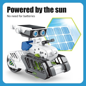 Zhorya 12 in1科学実験ソーラーロボットおもちゃDiyビルディングパワードラーニングツール子供用教育ロボット - Product Image 3