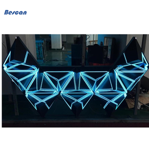 工場価格新デザイン3Dフルカラークールカスタムマトリックスled djファサードブーススクリーン - Product Image 5
