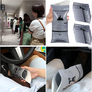 Tragbare Einweg-11-mm-dicke Urinal-Tasche für Männer Notfall-<span class=keywords><strong>Pee</strong></span>-Taschen für Camping Wandern Reise Verkehrs marmeladen Erbrochene Lagerung - Product Image 6