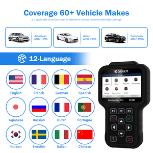 Mehr fahrzeug modelle Voll system diagnose obd2 Scanner-Tool, Auto-ECU-Computer diagnose scanner für alle Autos - Product Image 2