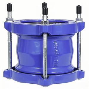 DN100 109-128フレキシブルユニバーサルフランジアダプターカップリングPN10 PN16パイプ継手HDPE PVC PEダクタイル鉄チェックバルブ - Product Image 1