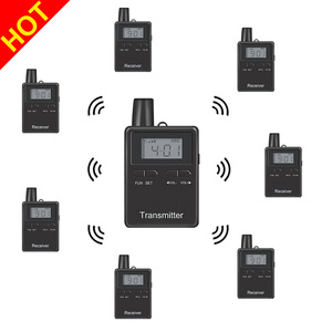 2,4 GHz RC2401 50 canales Intérprete simultáneo Sistema de interpretación simultánea inalámbrico para conferencia - Product Image 1