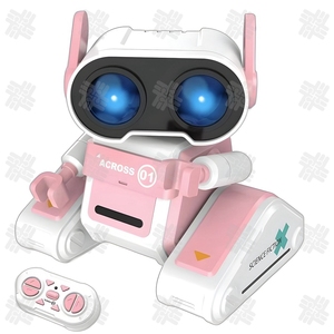 KW 2.4G RC akıllı Robot 360 ° rotasyon otomatik gösteri işıkları ve sesler ile dublör Robot - Product Image 1