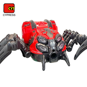 Yeni varış gerçekçi Robot örümcek oyuncaklar elektrikli örümcek sprey fonksiyonu ile ışık ve müzik - Product Image 5