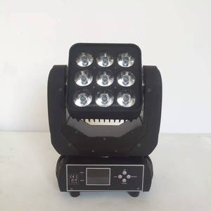 Matrix Wash RGBW 4in1 <span class=keywords><strong>LED</strong></span> Feixe DJ Luz 9x12W <span class=keywords><strong>Pixel</strong></span> control <span class=keywords><strong>DMX</strong></span> Moving Head luz Clube Noite