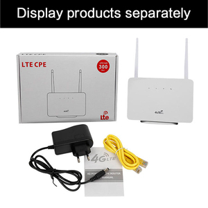 Enrutador WiFi 4G desbloqueado Red inalámbrica con ranura para tarjeta SIM Enrutador WiFi 4G LTE Internet inalámbrico Módem GSM - Product Image 6