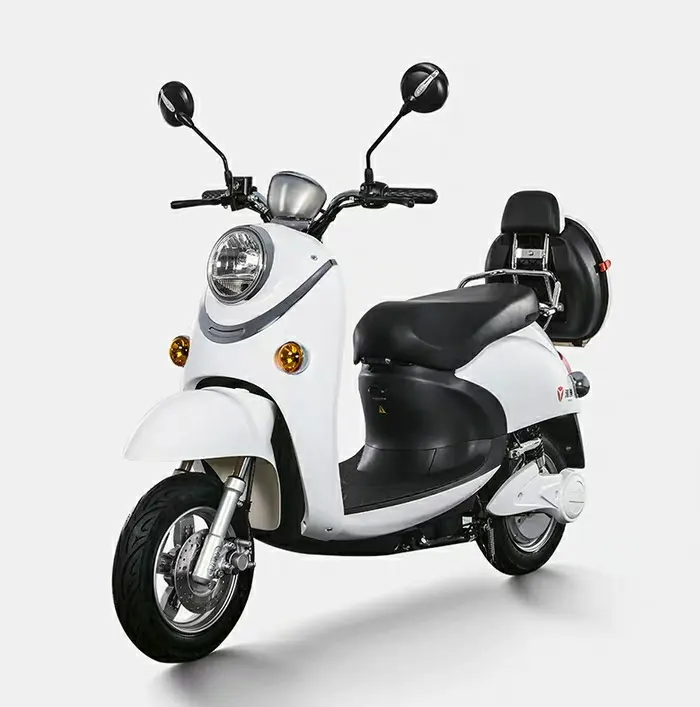 Patinete eléctrico de 60V para adultos, motocicleta eléctrica de 800W con dos ruedas, ciclomotor eléctrico personalizado inteligente de 72V, fabricado en China