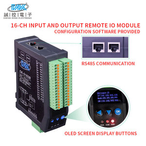 Protocolo Modbus-RTU RS485, módulo IO remoto en cascada de comunicación, interruptor 485, módulos de salida Digital distribuidos