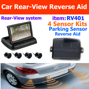 2024 Trend Rear-view <strong>Reversing</strong> radar RV401 Car Reverse Aid Avto Rearview Video Parking <strong>System</strong> with 4sensor &amp; 4.3&quot; <strong>LCD</strong> Display - Product Image 2