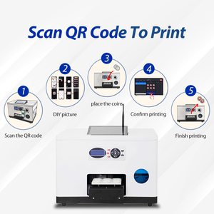 Inkit Badge UV Printer Printing Machine Desktop Mini PC Support QR <strong>Code</strong> DIY Your <strong>Design</strong> - Product Image 2