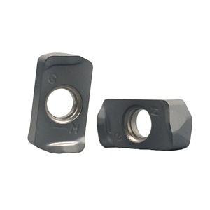 Hochpräzises Dreh werkzeug mit hohem Vorschub LOGU030310ER-GM <span class=keywords><strong>CNC</strong></span>-Hartmetall-Schneide insatz für die Edelstahl veredelung