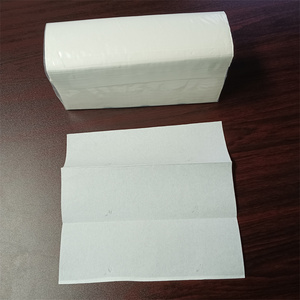Branded Unbleached <strong>V</strong> Fold Paper Towel White Color Compostable Hand Towel Dispenser Interleaved <strong>Interfolded</strong> Tissue Paper Towel - Product Image 6
