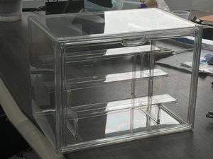 Home Organizer Plastic PET Acrylic Transparent <strong>Toy</strong> Figure Statues Display Container Storage <strong>Box</strong> - Product Image 4