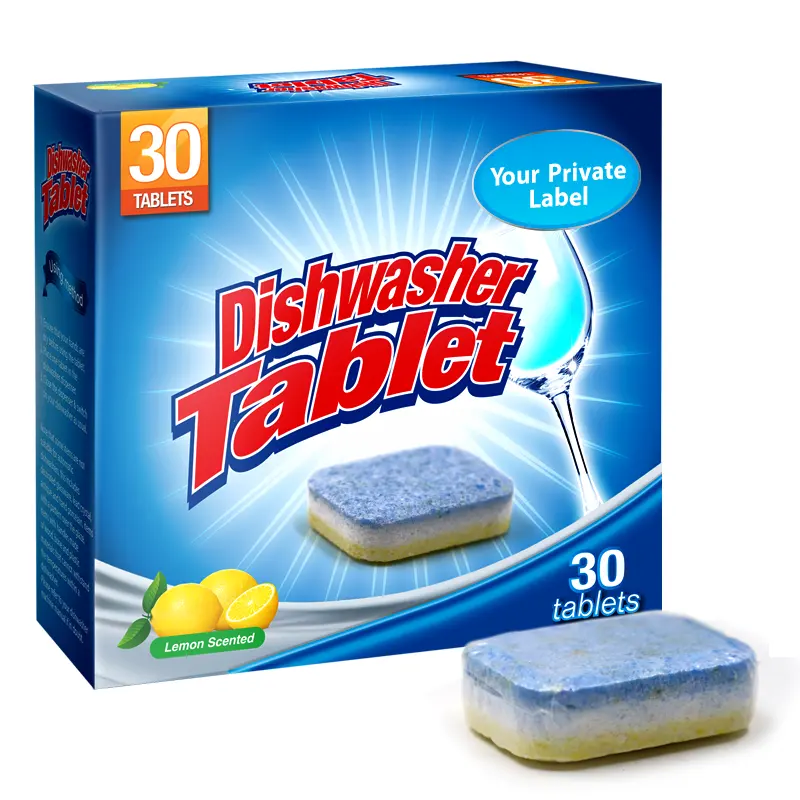 Tabletas de lavavajillas ecológicas, tabletas de jabón para lavavajillas