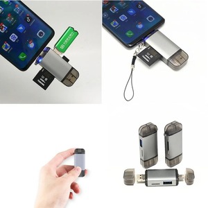 6 in 1 Kartenleser Micro USB 2.0 Typ C zu SD TF Adapter Zubehör OTG Card reader Smart Memory SD Kartenleser - Product Image 5