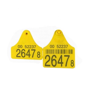 TPU Laser Printing Logo Nummerierte Schwein/Schaf/Kuh Tier Ohr marken mit UPC Code Ohr marke - Product Image 1
