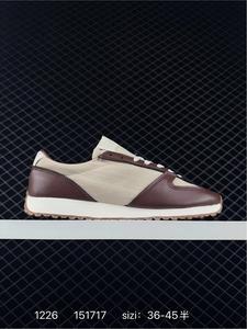 Sneakers de course rétro noir et blanc pour l'hiver, logo personnalisé, respirantes, pour hommes, entraînement, jogging - Product Image 5