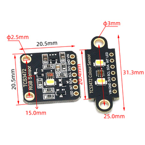 Módulo de reconocimiento de sensor de color TCS34725 Placa DE DESARROLLO RGB IIC para Arduino STM32