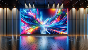 Yake kapalı P2.6 LED ekran düğün arka plan taşınabilir Panel ziyafet salonu sahne büyük ekran basın konferans için - Product Image 6